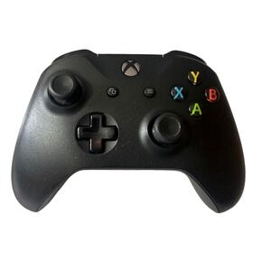 Microsoft Xbox One Wireless Controller Model 1708 Black Bluetooth Gamepad